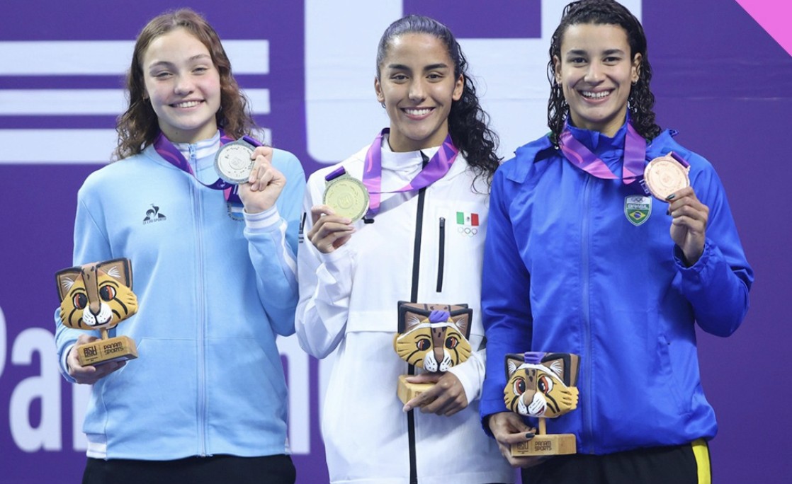 Celia Pulido gana oro y rompe récord en los Panamericanos Junior Asunción 2025