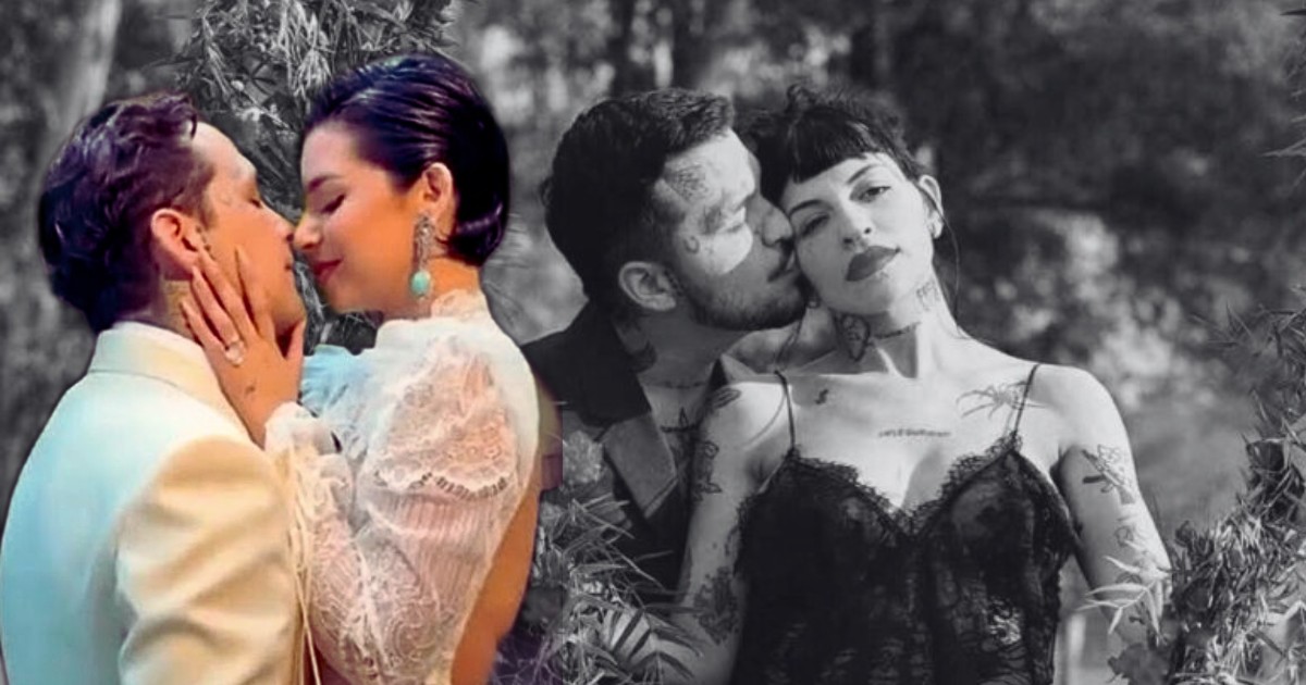 Nodal revela que a solo 21 días de terminar con Cazzu, se casó con Ángela Aguilar