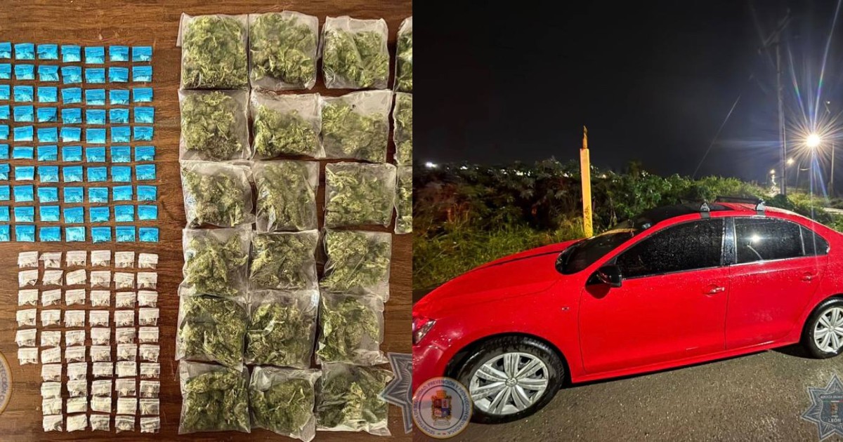 Golpe al narcomenudeo: Policía de León asegura más de 2 mil 500 dosis de droga