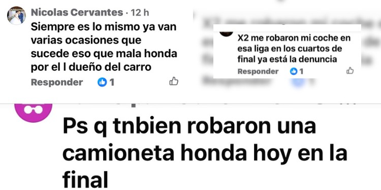 Roban al menos tres autos Honda durante torneo de fútbol en La Roncha, León Roban al menos tres autos Honda durante torneo de fútbol en La Roncha, León