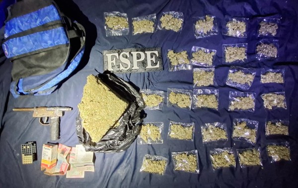 Detienen en Irapuato a presunto narcomenudista con más de mil dosis de marihuana