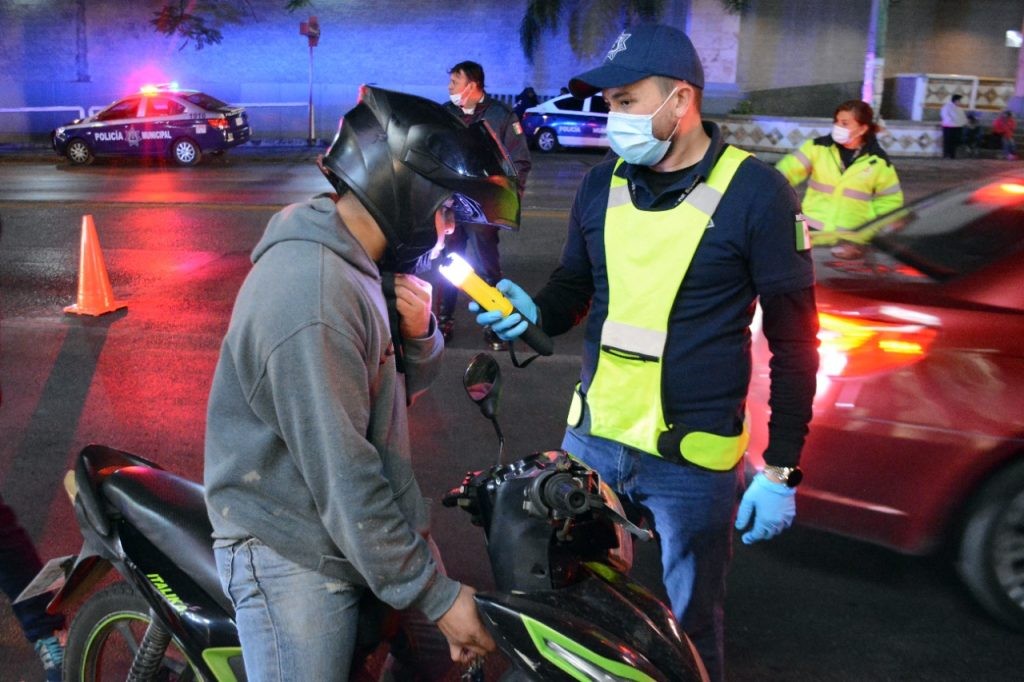 Crece cifra de motociclistas detenidos por manejar ebrios en León