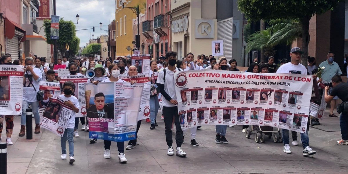 Madres buscadoras convocan a marcha en León por sus desaparecidos