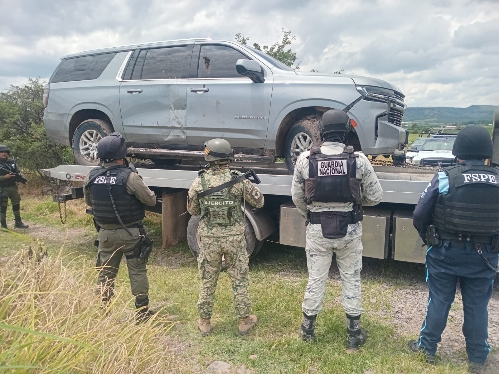 Operativo de FSPE en Pénjamo asegura arsenal; violencia deja 5 muertos y 11 heridos en 4 días