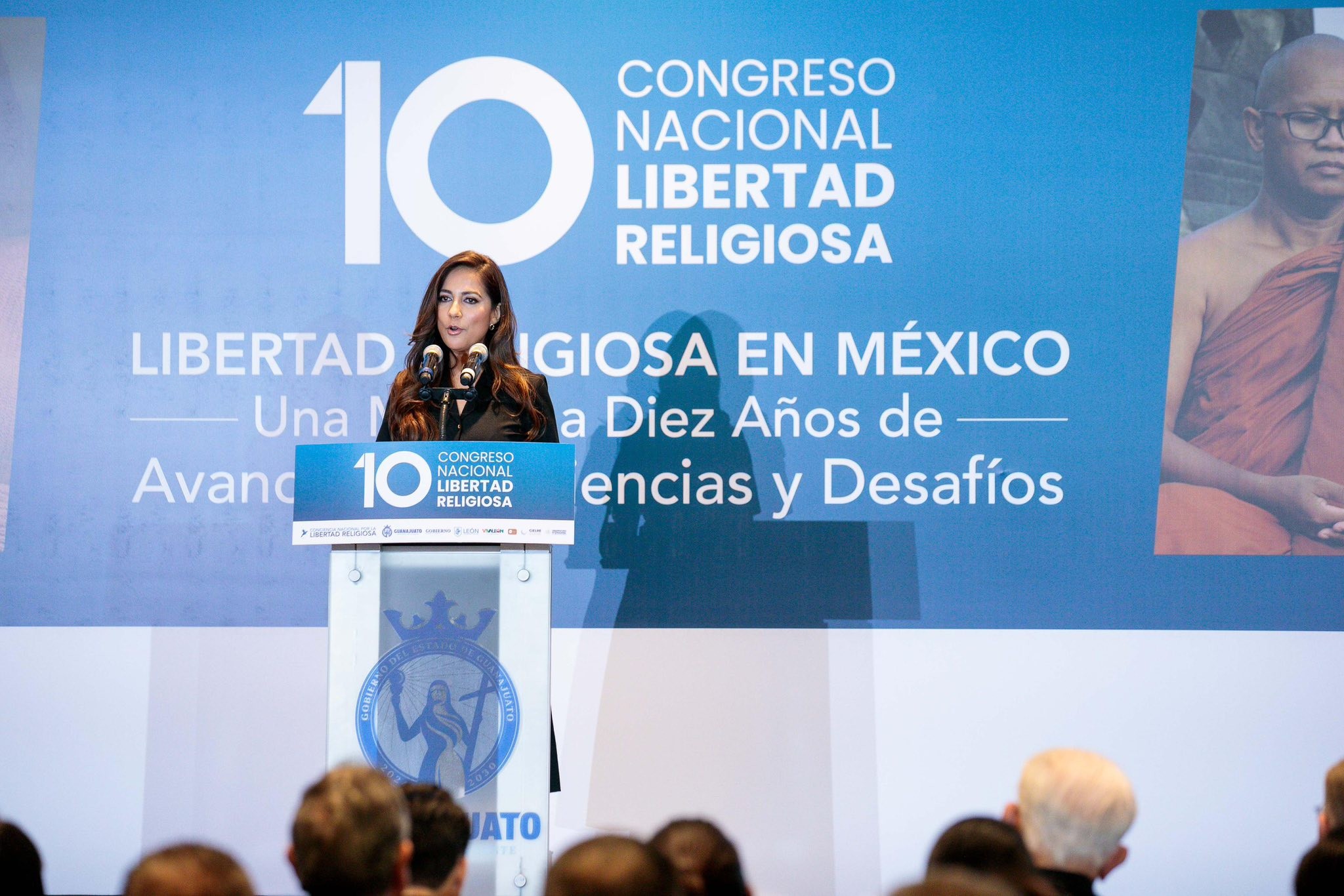 Libia Dennise inaugura en León el 10º Congreso Nacional sobre Libertad Religiosa