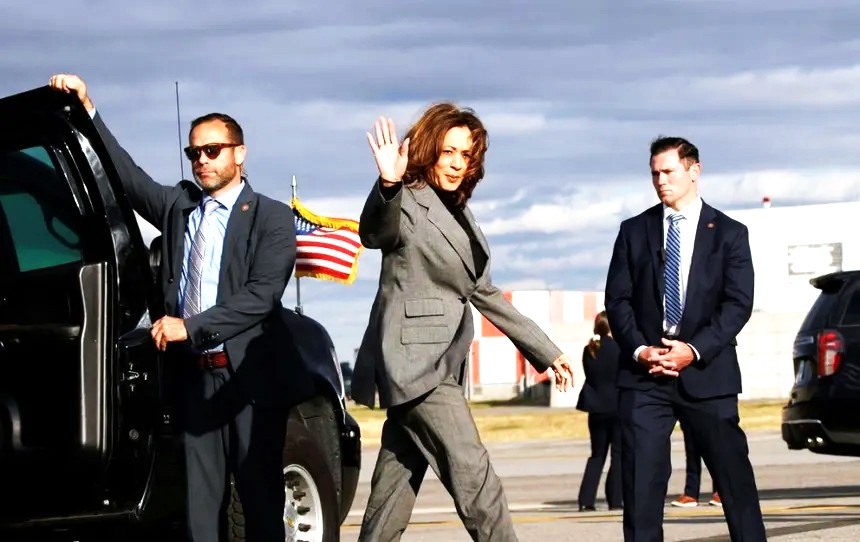 Trump ordena terminar con la protección del Servicio Secreto para Kamala Harris