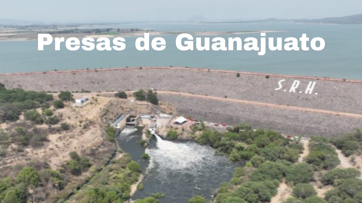 Presas de Guanajuato alcanzan 93% de almacenamiento al 2 de septiembre