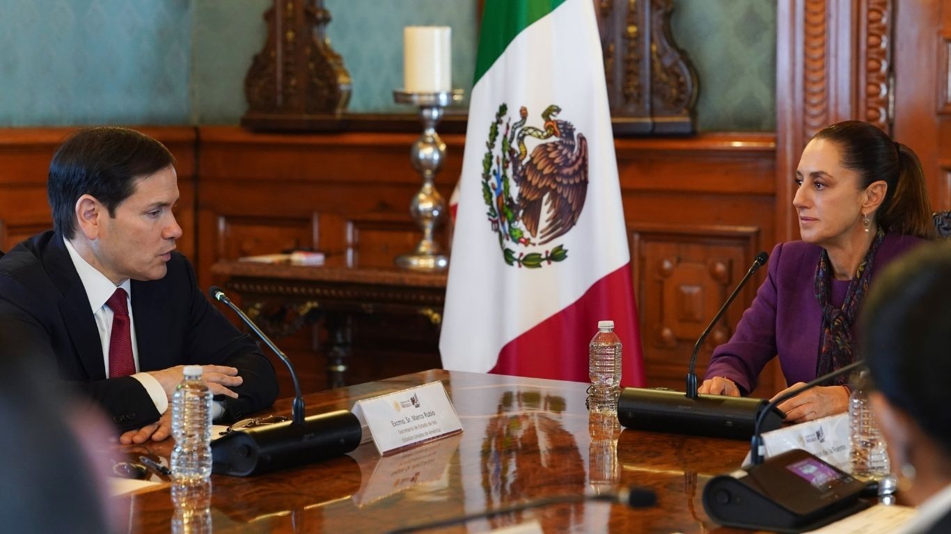 Claudia Sheinbaum y Marco Rubio acuerdan programa de cooperación en seguridad fronteriza