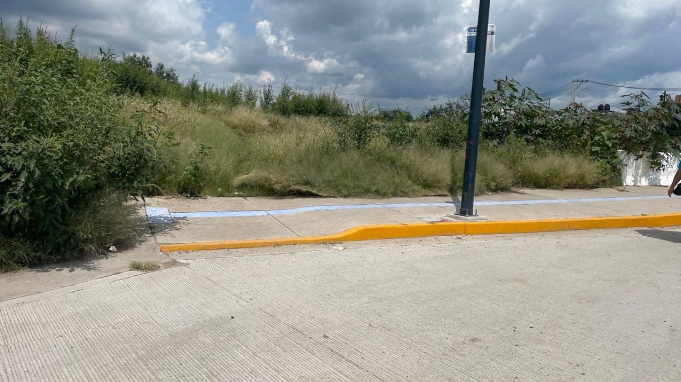 Ciclovías y banquetas del puente San Nicolás en mal estado y sin mantenimiento