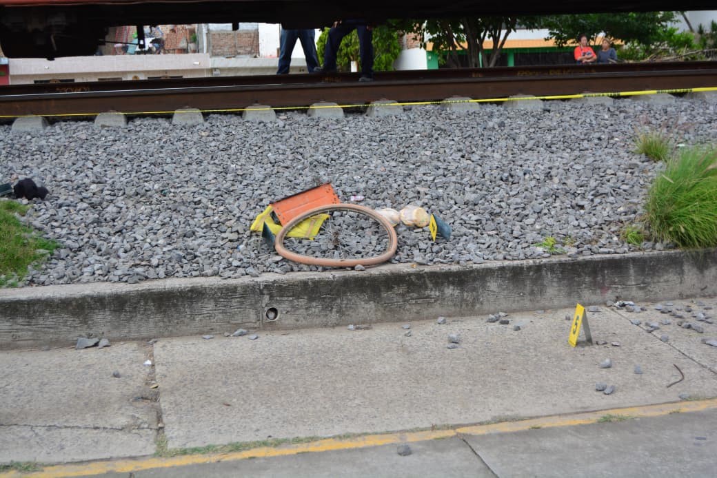 Muere ciclista de la tercera edad arrollado por el tren en León
