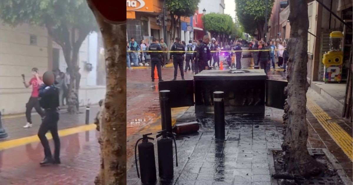 Comerciantes del centro de León sin temor tras explosión en calle Juárez