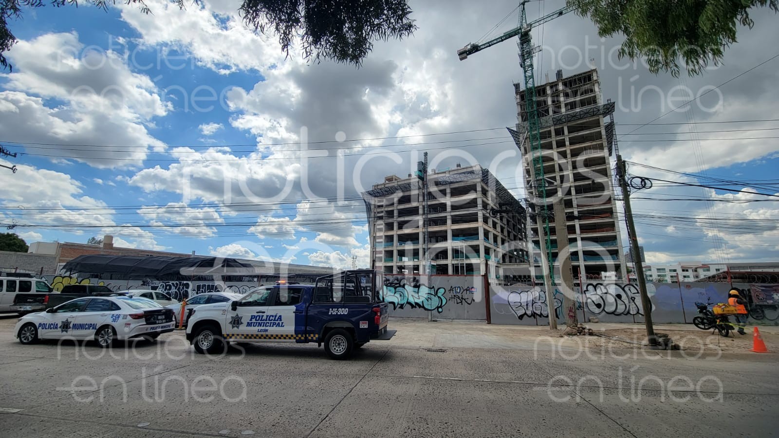 Accidente laboral en León: obrero fallece al caer de un noveno piso en construcción