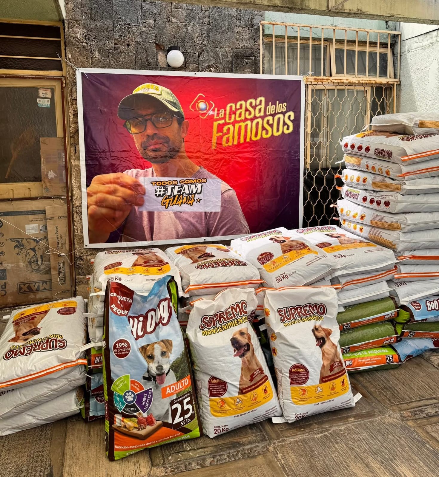 Donativo de “El Guana“ en Celaya