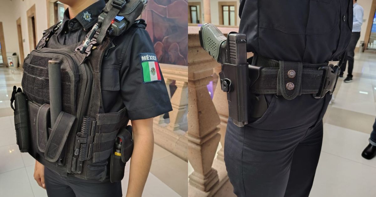 Mujeres policías de León tendrán chalecos adaptados a su cuerpo