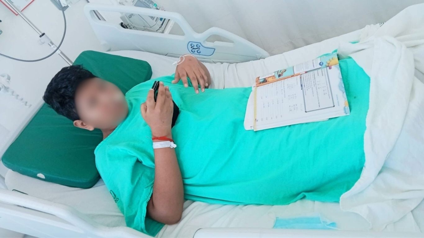 Niño con leucemia en León necesita donadores de sangre O positivo