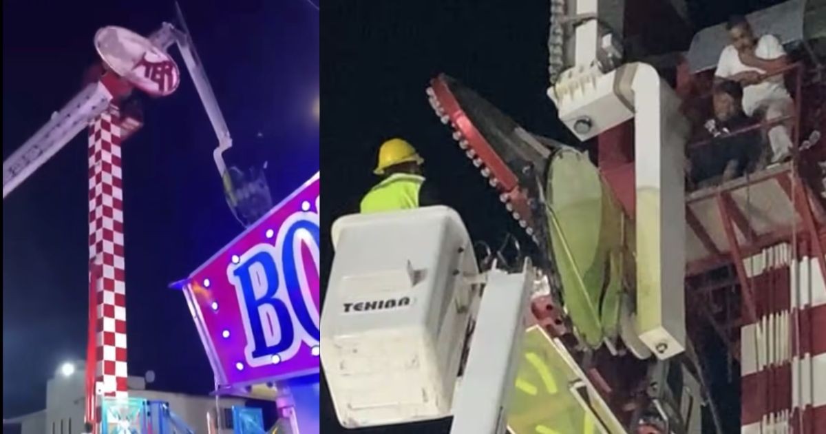Falla juego mecánico y deja cinco heridos en Feria de San Felipe, Guanajuato