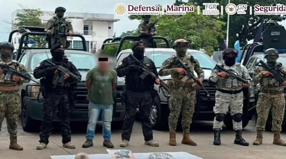 Detienen en Tabasco al “El Chuacheneger” presunto jefe de plaza de un Cártel