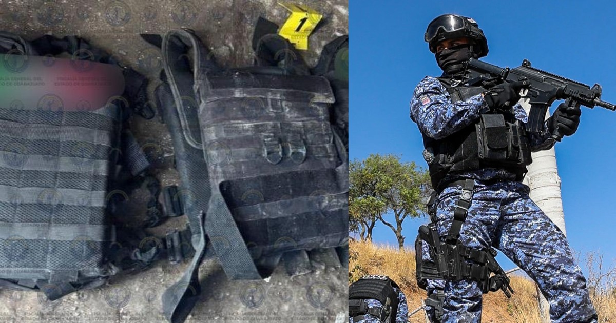 Detienen en Irapuato a cuatro hombres con drogas y armas de uso exclusivo del Ejército