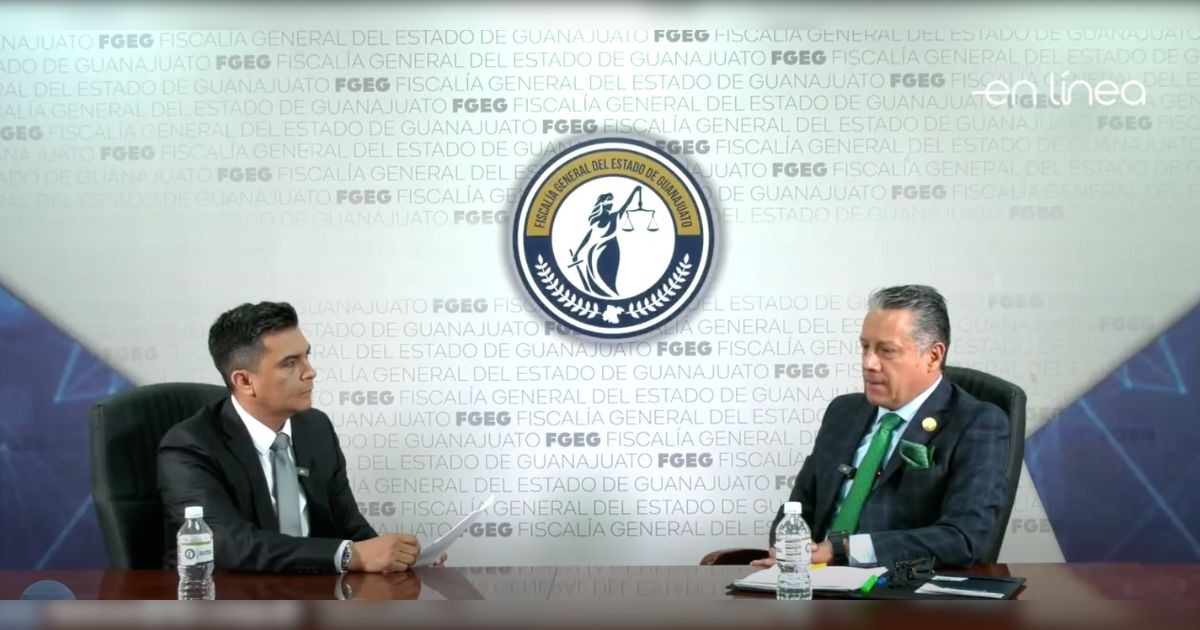 Polémicas declaraciones del fiscal de Guanajuato desatan críticas en redes sociales