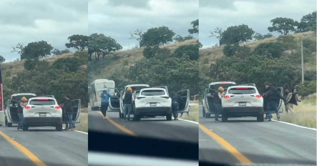 Asalto exprés en carretera de Juventino Rosas: así robaron una camioneta en 40 segundos