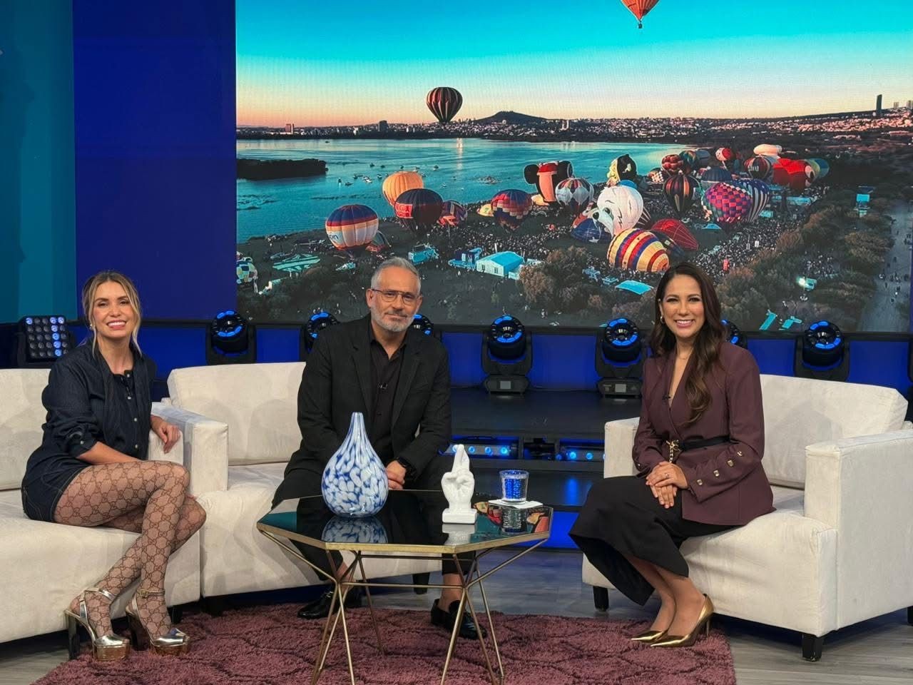 Libia en la TV nacional: lleva el Cervantino y el FIG al programa HOY