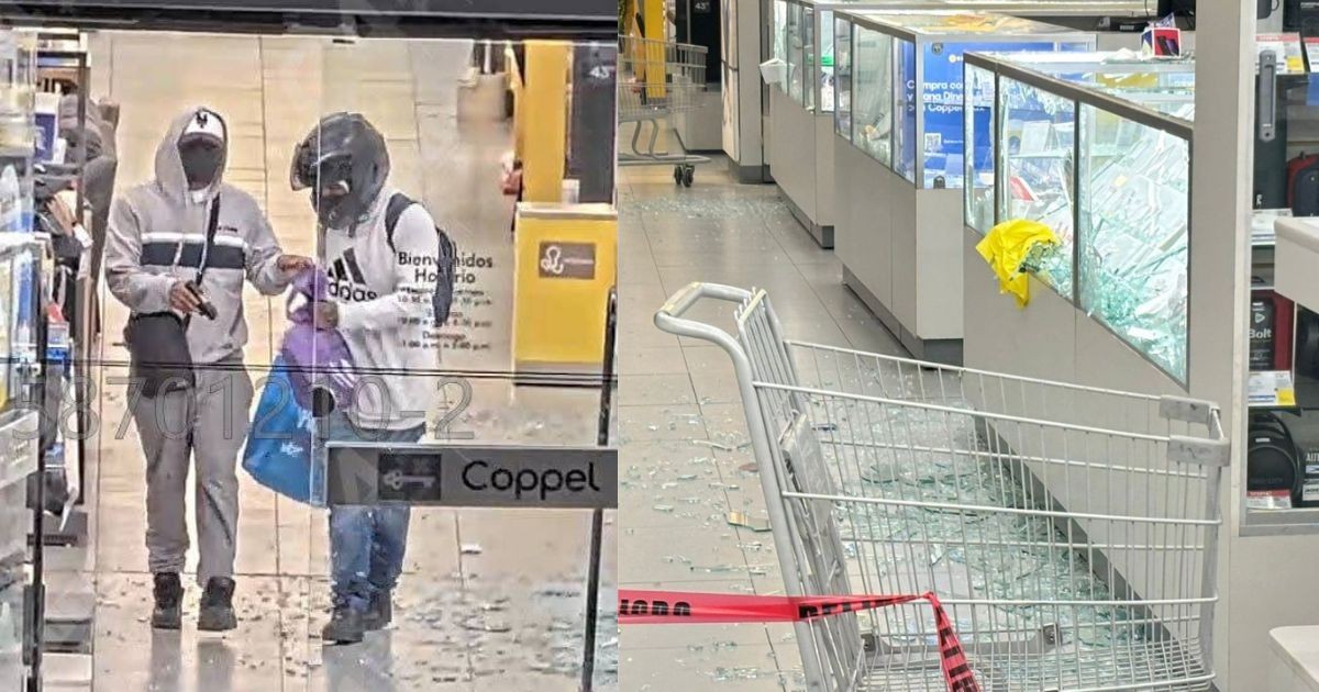 Investigan si grupo delictivo está detrás de asalto armado en tienda Coppel de León