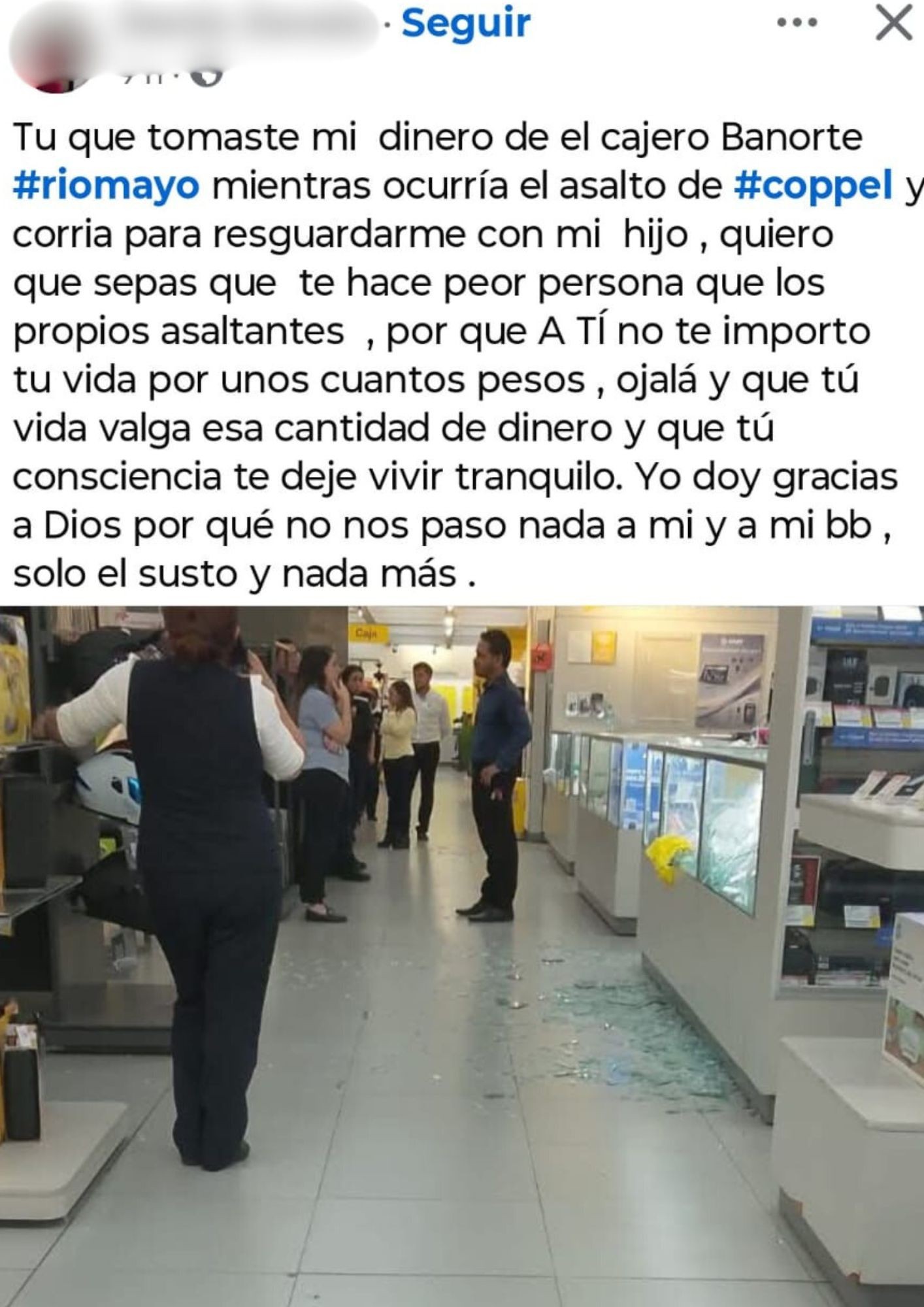 Mujer pierde dinero durante asalto en Coppel de León; otro ladrón se lo roba del cajero Mujer pierde dinero durante asalto en Coppel de León; otro ladrón se lo roba del cajero