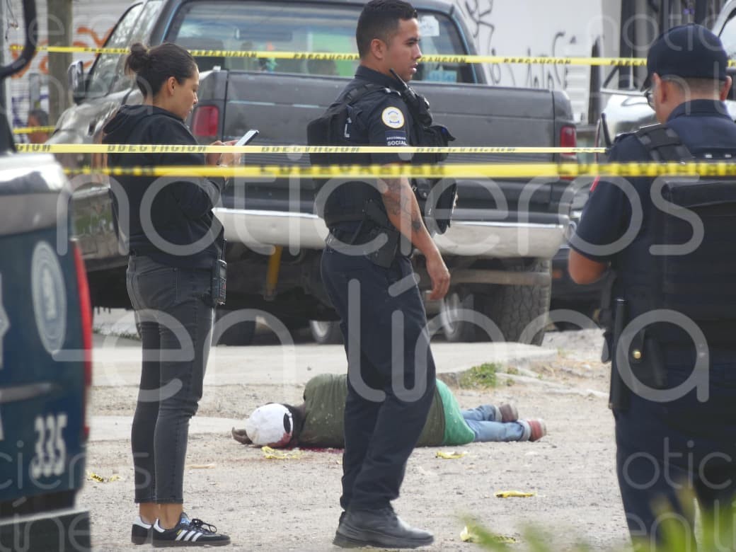 Asesinan a hombre que empujaba una carretilla en la colonia El Pedregal, León