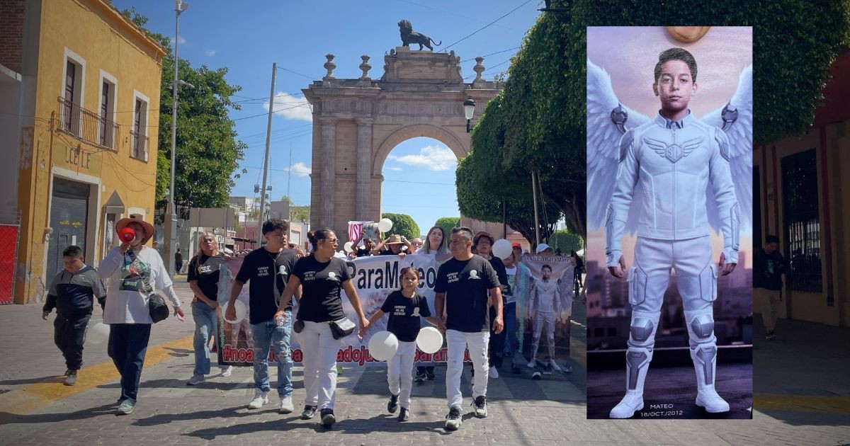 “Somos la voz de Mateo”: León marcha para exigir justicia sin privilegios