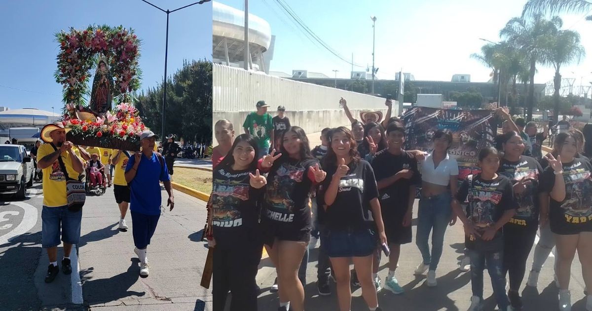 Con cumbia y devoción: sonideros de León peregrinan para agradecer a la Virgen de Guadalupe