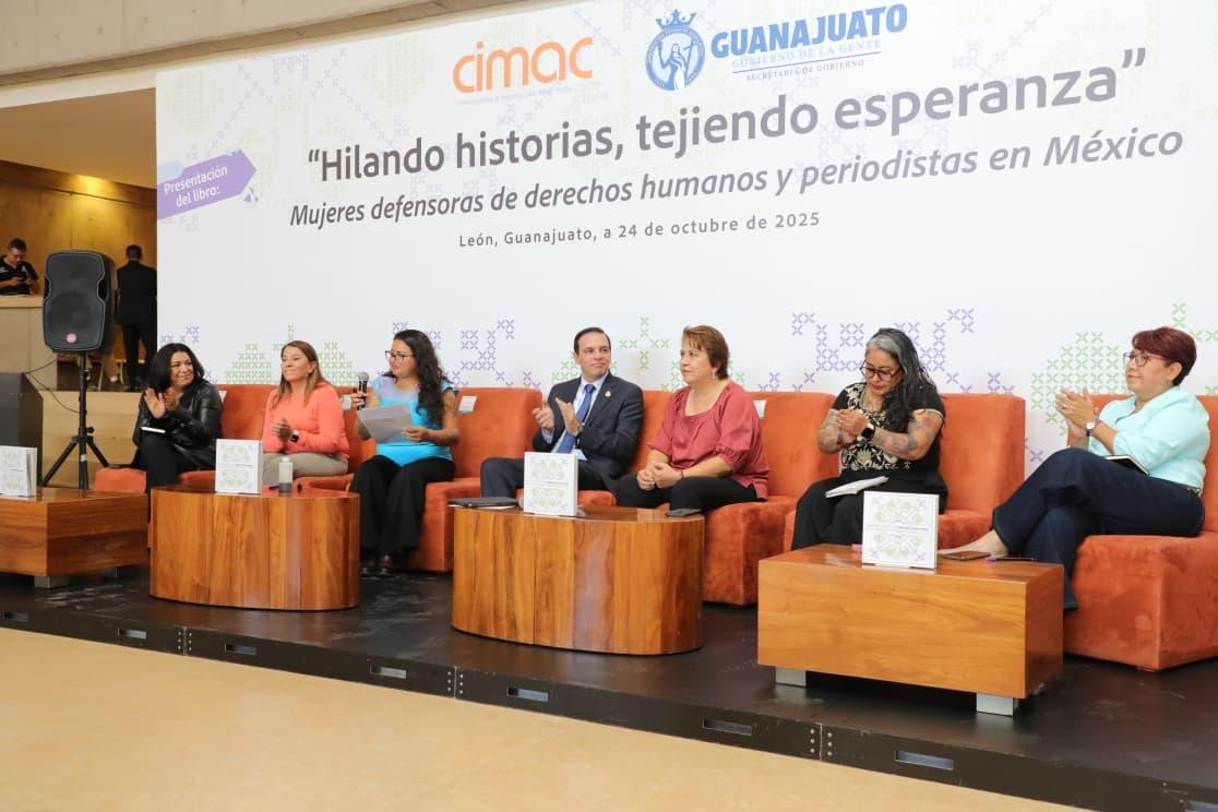 Mujeres de Guanajuato presentan Hilando Historias, libro sobre búsqueda, periodismo y derechos humanos