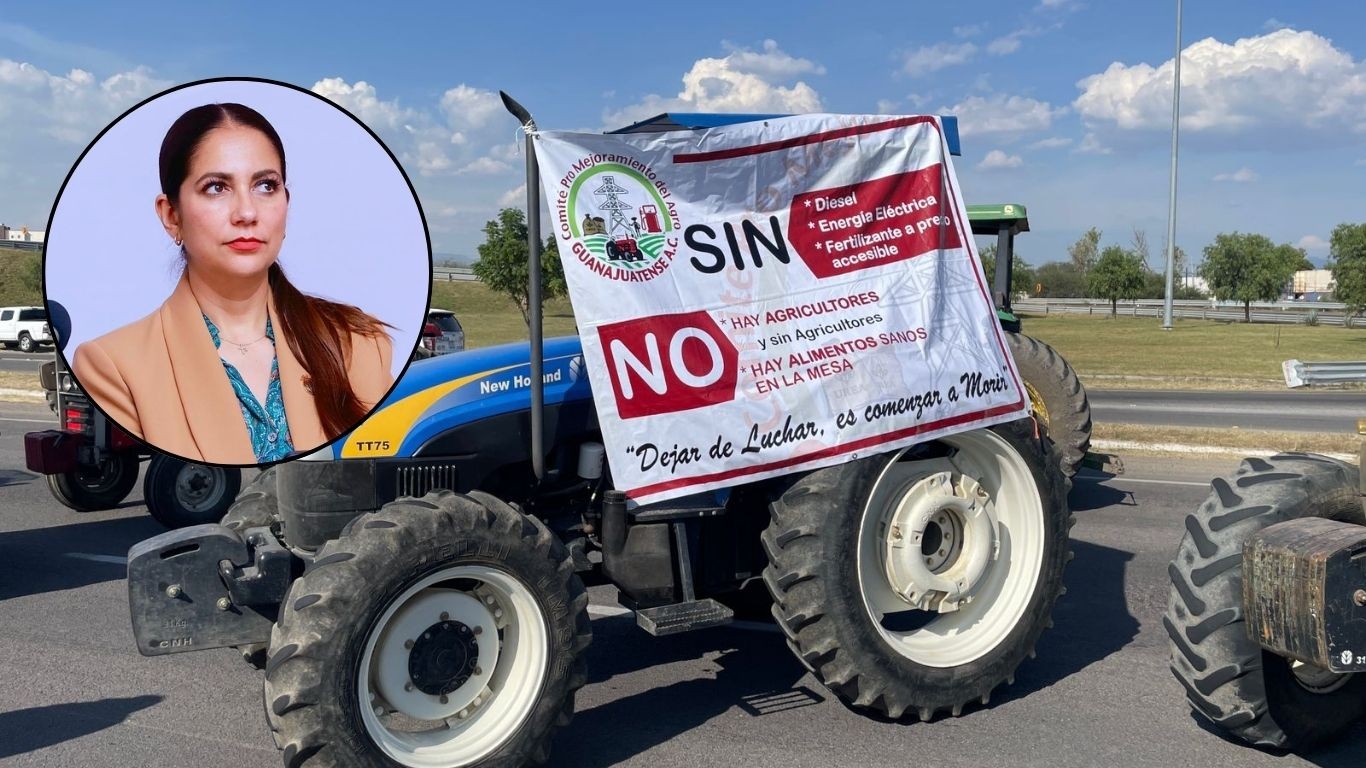 Gobernadora Libia Dennise continúa diálogo con productores y Gobierno Federal para resolver bloqueos en Guanajuato