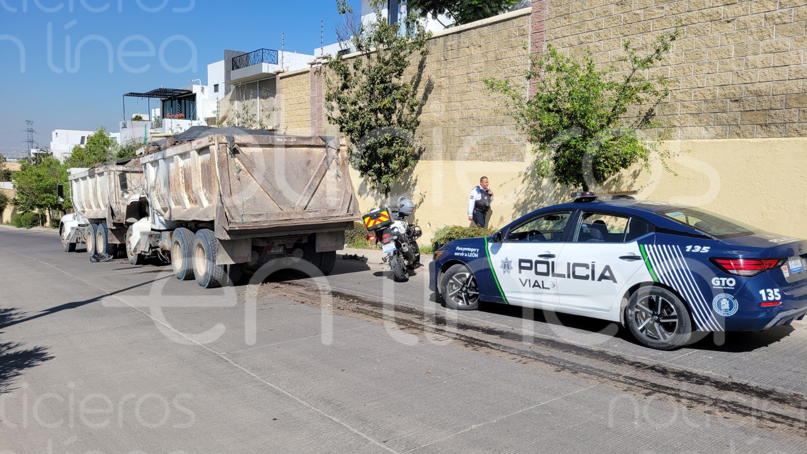 Tolva se queda sin frenos, pero un intento heroico evitó una tragedia en Punta del Este