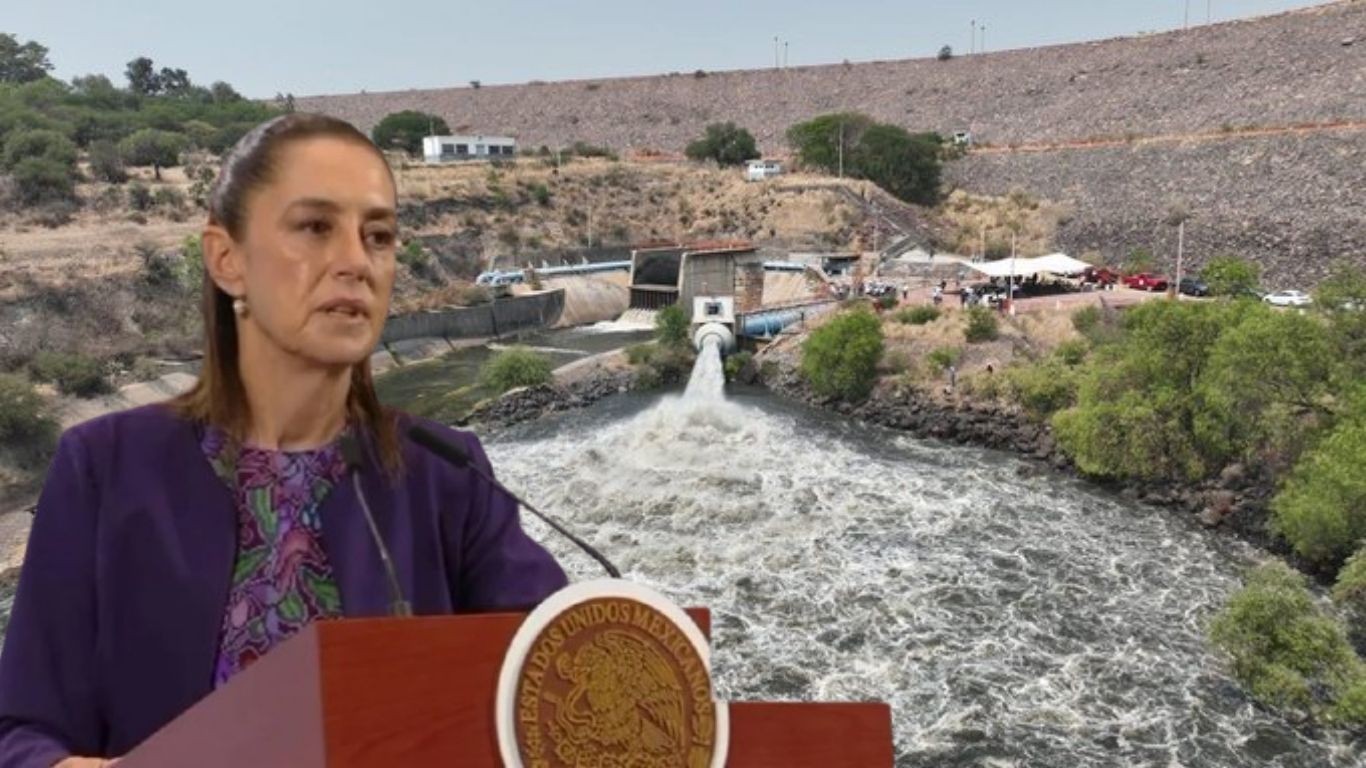Claudia Sheinbaum descarta que el acueducto Solís-León quite agua a productores agrícolas en Guanajuato