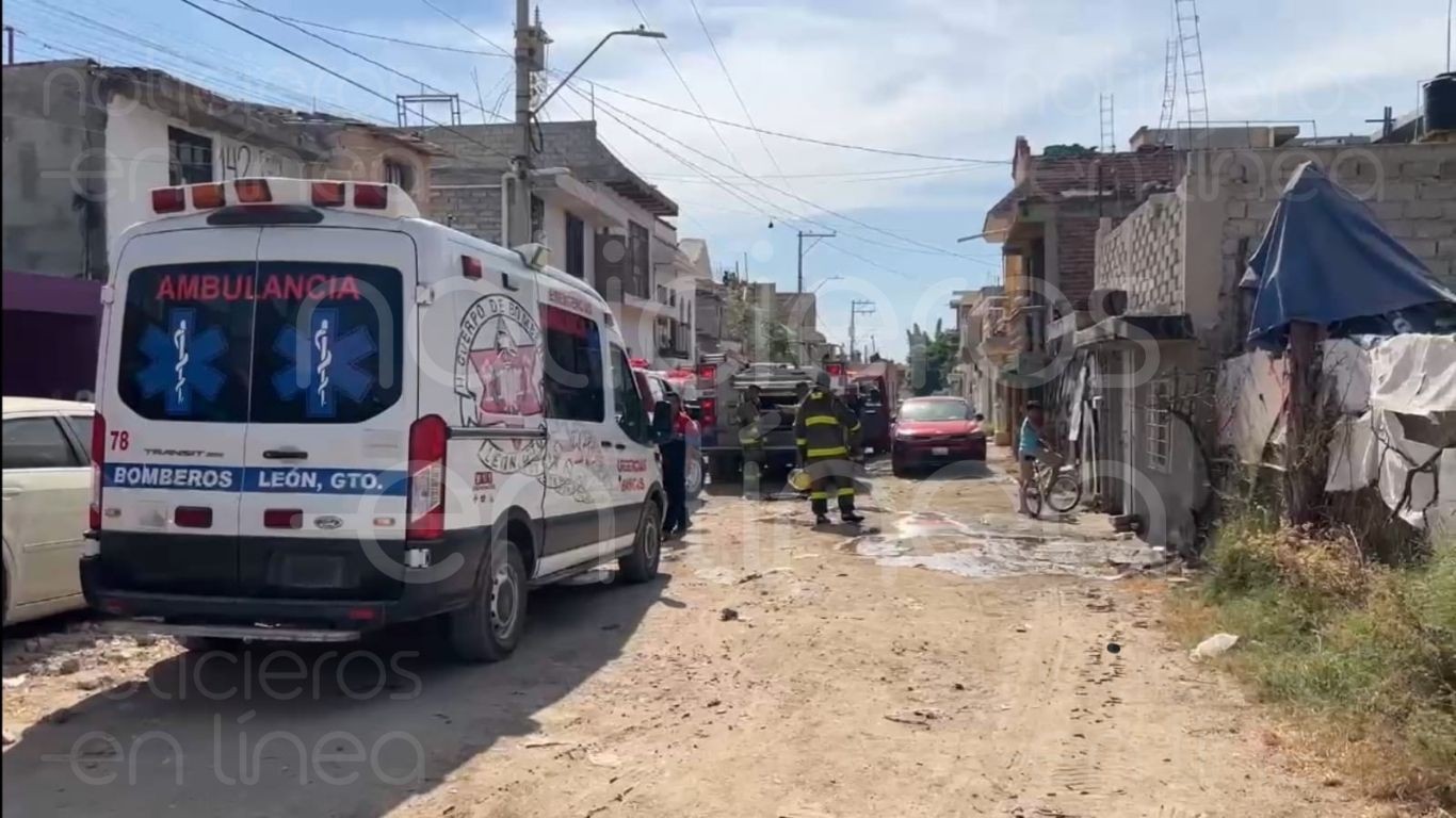 Incendio en vivienda de la colonia Ampliación San Francisco deja daños y moviliza a rescatistas