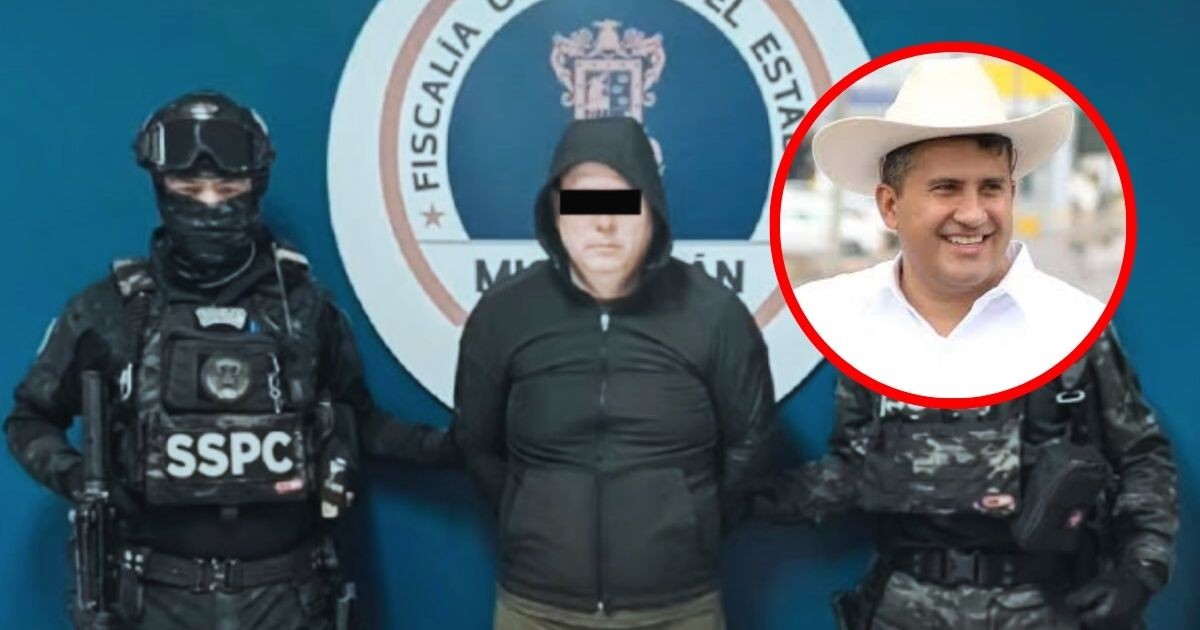Detienen a “El Licenciado”, autor intelectual del homicidio de Carlos Manzo