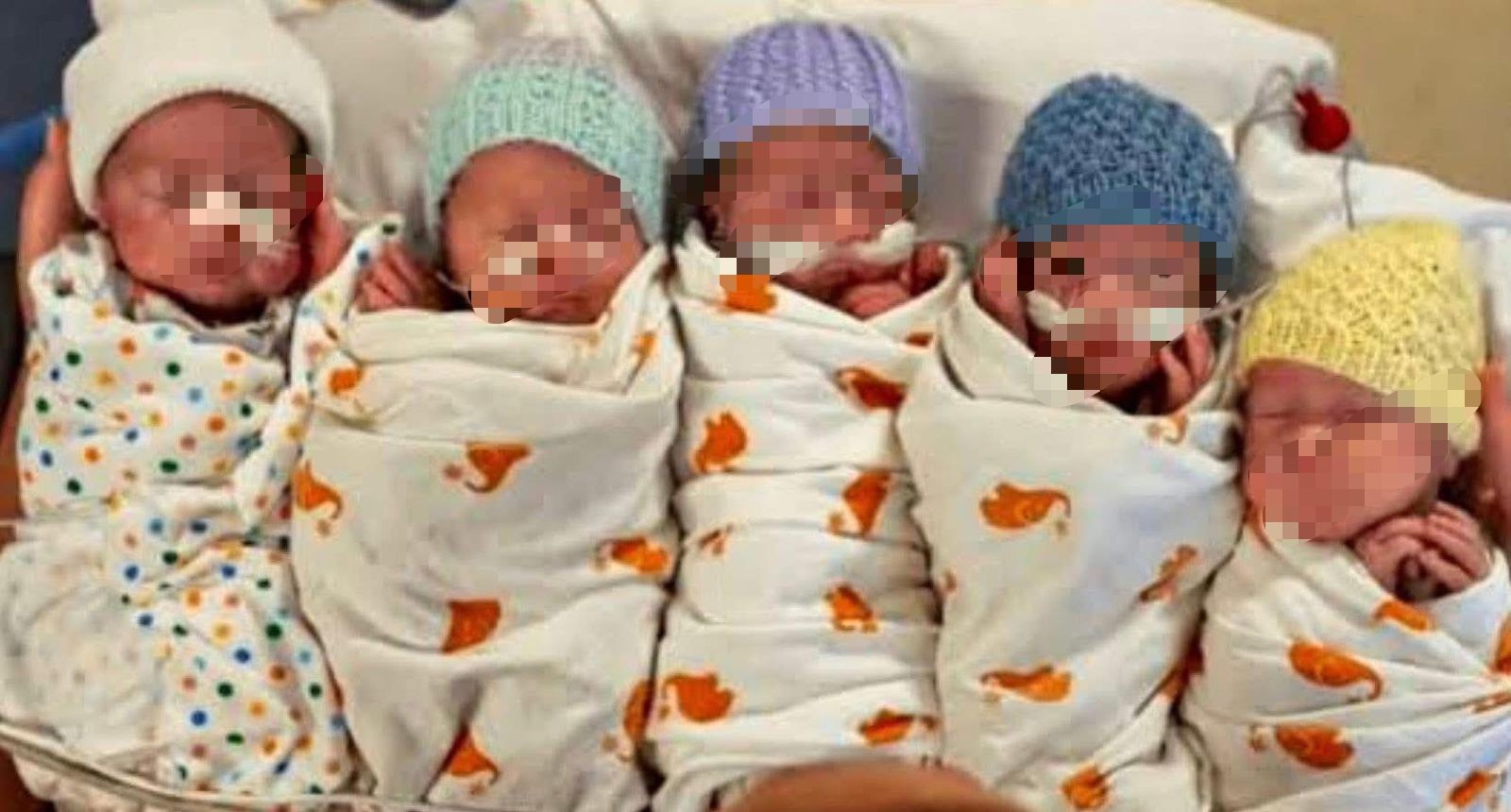 Nacimiento de quintillizos sorprende en el Estado de México: un caso entre 55 millones