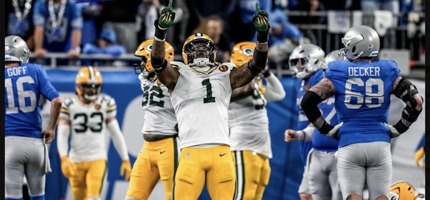 ¡Empacados! Green Bay derrota a Detroit en el thanksgiving