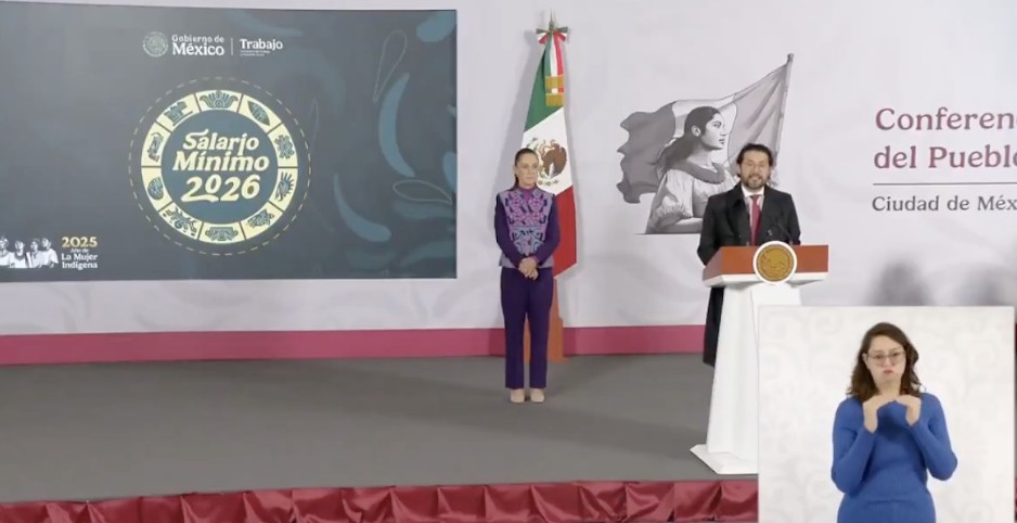 Aumenta el 13% el salario mínimo para el 2026; llegará a 315 pesos diarios