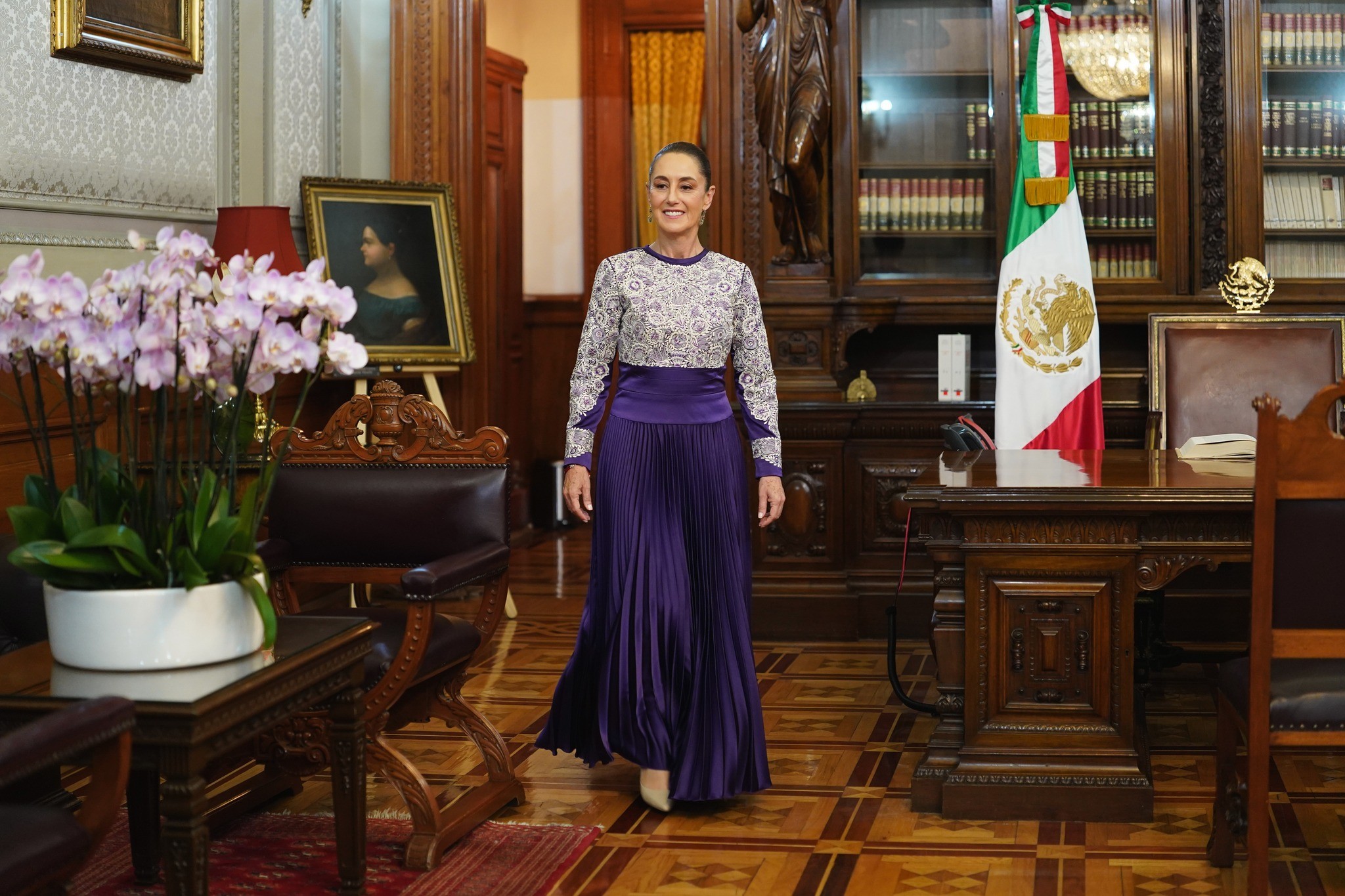 Claudia Sheinbaum entre las 67 personalidades más elegantes del mundo, según NYT