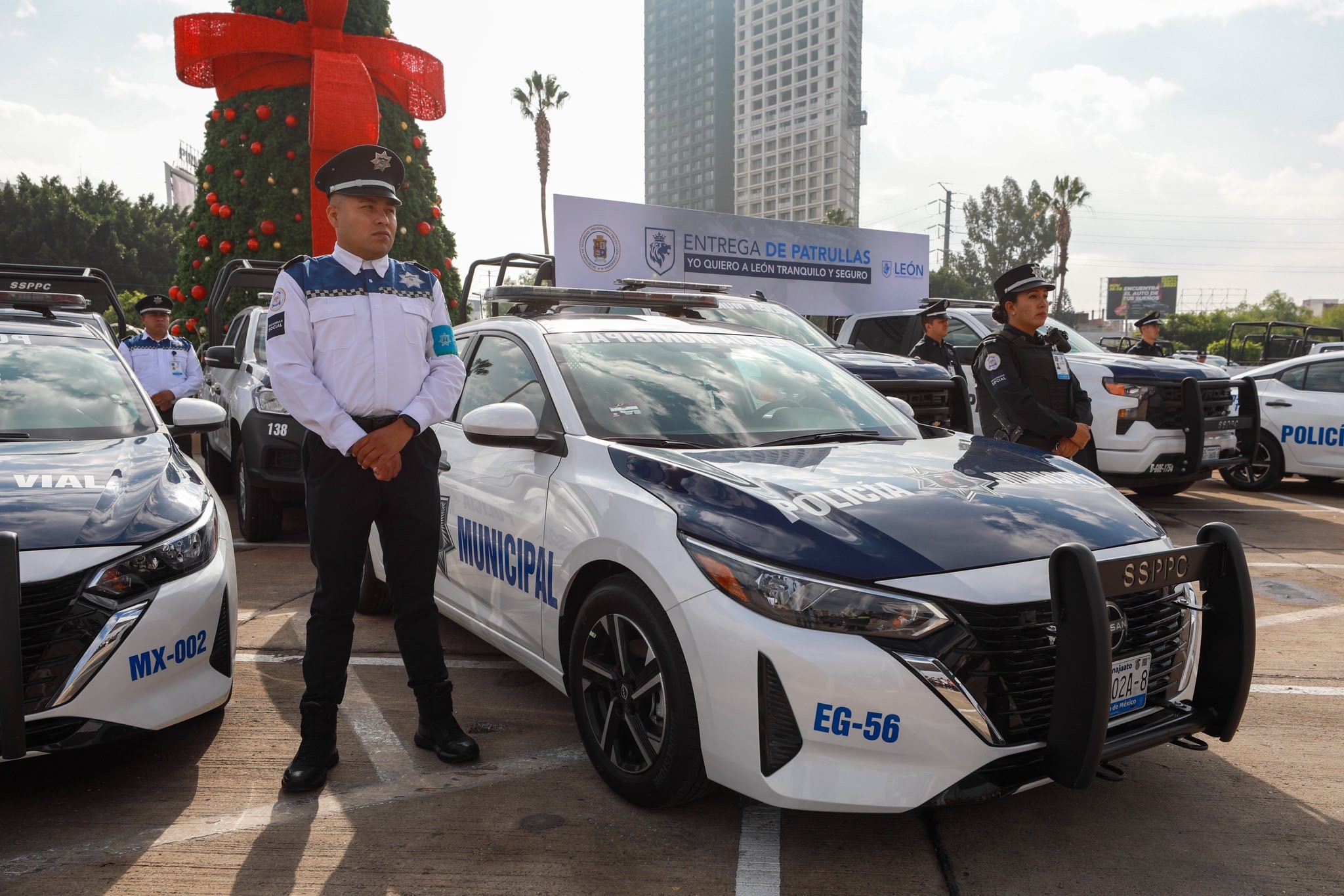 León incorpora 75 nuevas patrullas para reforzar la seguridad en las delegaciones