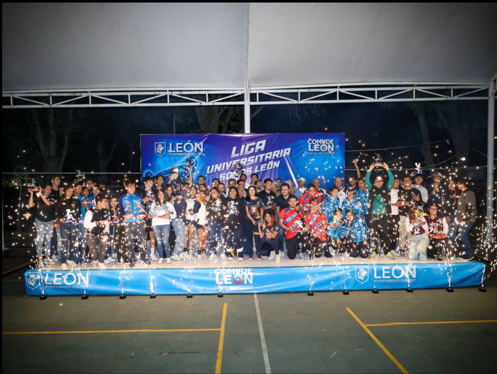 COMUDE León reconoce a lo mejor de la Liga Universitaria Somos León 2025