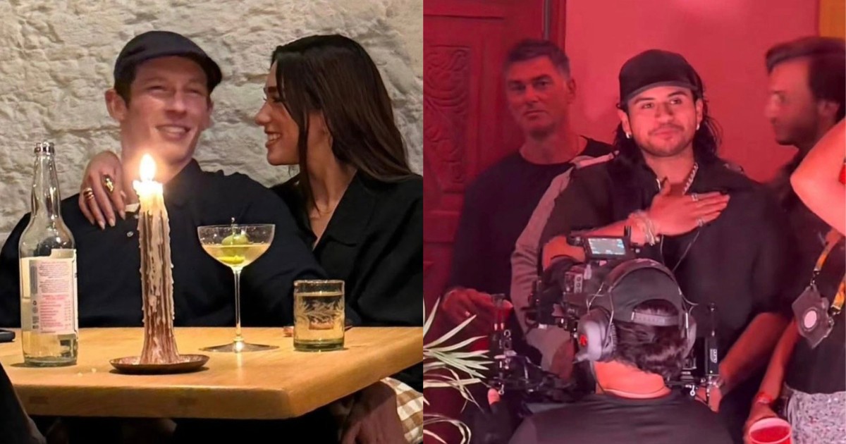 Padre de Dua Lipa asiste a concierto de Bad Bunny; y la cantante es captada en cita romántica en CDMX