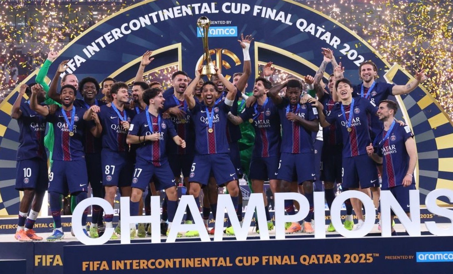 PSG logra sextete histórico tras vencer a Flamengo en la Copa Internacional