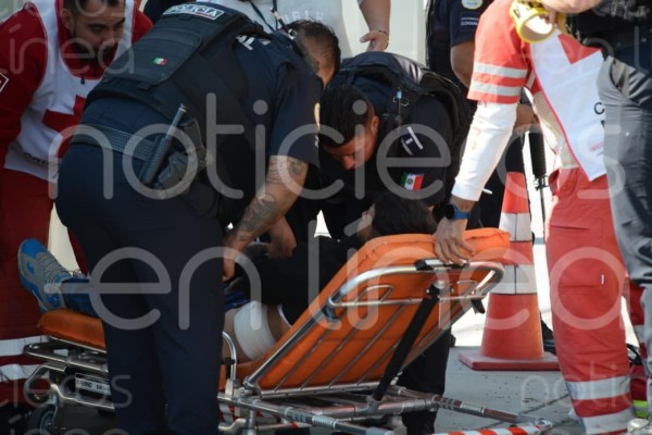 Balacera en Vía Alta: Intento de asalto deja un presunto delincuente herido