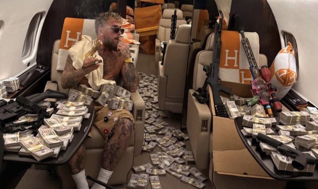 Jake Paul desata polémica tras caer noqueado ante Anthony Joshua