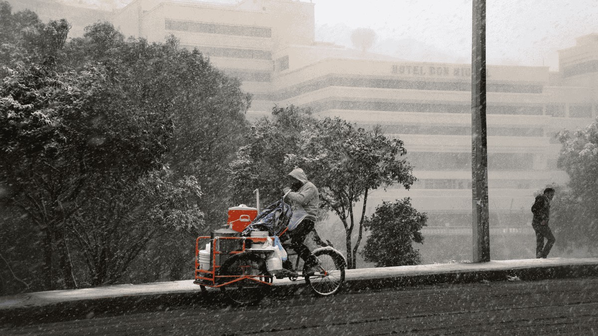 Frente Frío 24 provoca lluvias intensas, fuertes vientos y posible caída de nieve en varias regiones