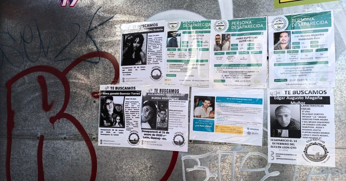 “Estas fechas nos duelen en el alma” En León se reportaron 609 personas desaparecidas