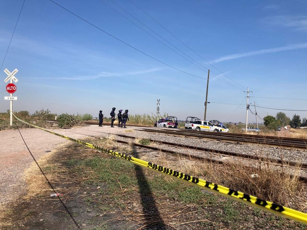 Localizan restos en bolsas de plástico cerca de las vías del tren en Salamanca