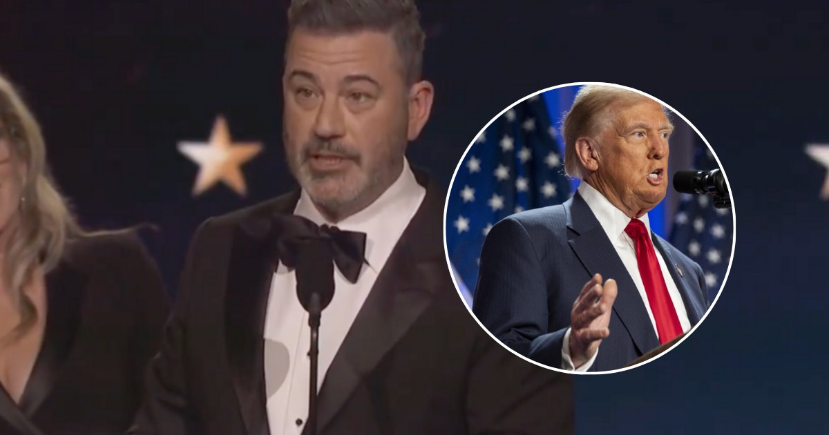 “Gracias por las cosas ridículas que hace a diario”: Jimmy Kimmel agradece a Donald Trump en discurso